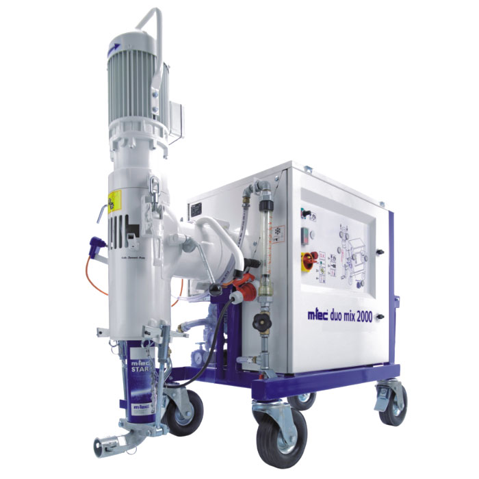 Штукатурная станция M-Tec duo-mix 2000 Штукатурная станция M-Tec duo-mix 2000