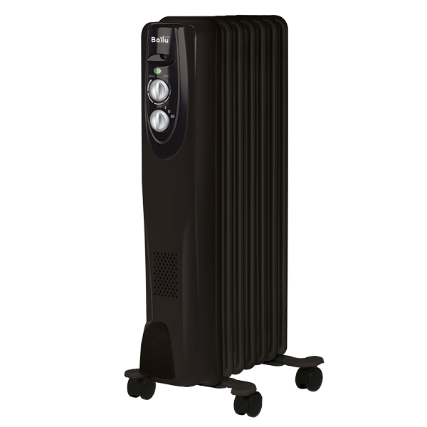 Радиатор масляный Ballu Classic black BOH/CL-07BRN 1500 (7 секций)