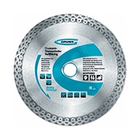 Алмазный диск GROSS 115х22,2 мм (тонкий сплошной (Jaguar) мокрое резание)