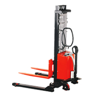 Штабелер с электроподъемом NOBLELIFT SPM 1025 W с раздвижными вилами