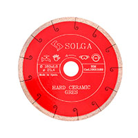 Диск алмазный Solga Diamant HARD CERAMICS сплошной (керамогранит) 180x25,4 мм