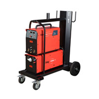 Сварочный инвертор Fubag INTIG 320 T W DC PULSE (FB TIG 18 5P 4 m + модуль охлаждения + тележка)
