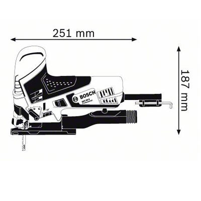 Пила лобзиковая (лобзик) Bosch GST 90 E Пила лобзиковая (лобзик) Bosch GST 90 E