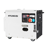 Дизельный генератор HYUNDAI DHY 8000SE-3