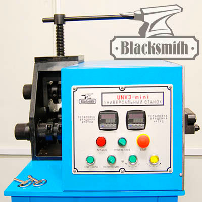 Станок для гибки завитков Blacksmith UNV3-mini Станок для гибки завитков Blacksmith UNV3-mini