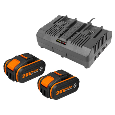 Зарядный комплект WORX WA3883 (WA3611) Зарядный комплект WORX WA3883 (WA3611)