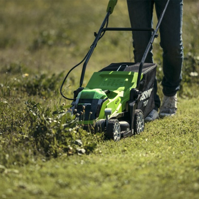 Газонокосилка аккумуляторная Greenworks G40LM35K4 Газонокосилка аккумуляторная Greenworks G40LM35K4