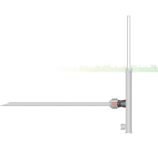 Дождеватель выдвижной Gardena S 80/300 01566-27.000.00 Дождеватель выдвижной Gardena S 80/300 01566-27.000.00