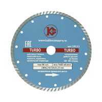 Алмазный диск Калибр-turbo 200х22 мм