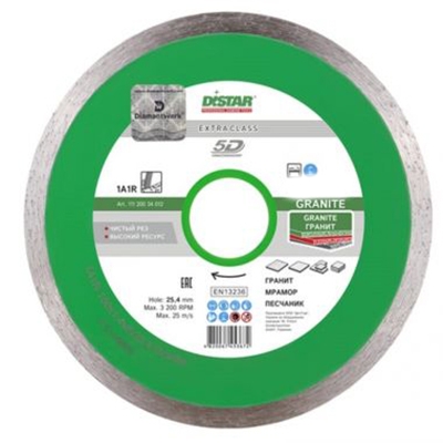 Диск алмазный Distar 1A1R 200x1.6x10x32 Granite Диск алмазный Distar 1A1R 200x1.6x10x32 Granite