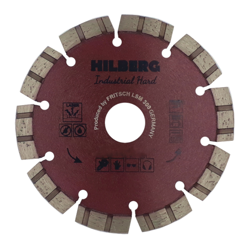 Алмазный диск Hilberg Industrial Hard Laser 150x10x22,2 мм Алмазный диск Hilberg Industrial Hard Laser 150x10x22,2 мм