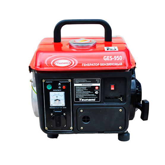Бензиновый генератор Tsunami GES 950 Бензиновый генератор Tsunami GES 950