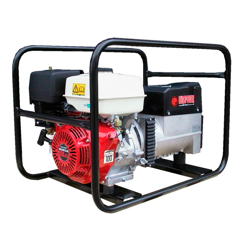 Бензиновый сварочный генератор EUROPOWER EP 200 XDC 3X230V (для ж/д, Honda GX390)