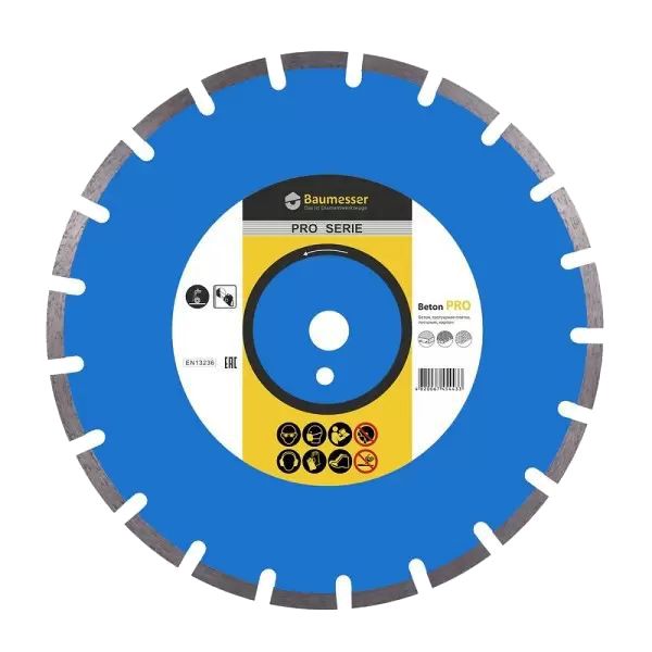 Диск алмазный Baumesser 1A1RSS/C1-H 400*3.5/2.5*10*32-24 F4 Beton Pro Диск алмазный Baumesser 1A1RSS/C1-H 400*3.5/2.5*10*32-24 F4 Beton Pro