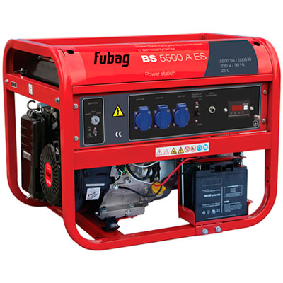 Бензиновый генератор Fubag BS 5500 A ES Бензиновый генератор Fubag BS 5500 A ES