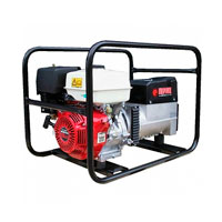 Бензиновый сварочный генератор EUROPOWER EP 200 XDC 3X230V (для ж/д, Honda GX390)