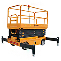Несамоходный ножничный подъемник SMART SJY-0.3-9 (380V, 300 кг, 9м)