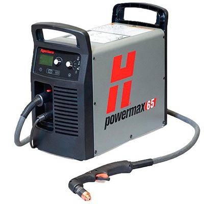 Аппарат для ручной/механизированной плазменной резки Hypertherm Powermax 65 с резаком 7,6м Аппарат для ручной/механизированной плазменной резки Hypertherm Powermax 65 с резаком 7,6м