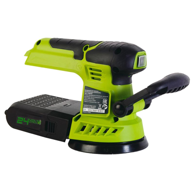 Шлифовальная машина аккумуляторная Greenworks G24ROS Шлифовальная машина аккумуляторная Greenworks G24ROS
