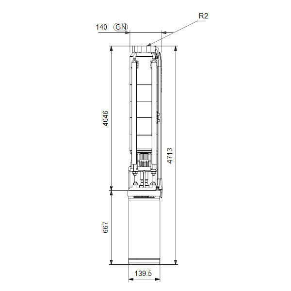 Насос скважинный Grundfos SP 9-69 3x400В Насос скважинный Grundfos SP 9-69 3x400В