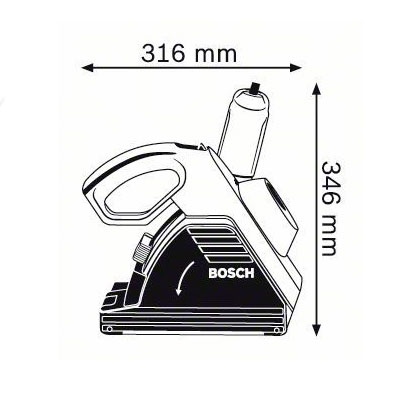 Штроборез Bosch GNF 35 CA Штроборез Bosch GNF 35 CA
