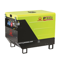 Дизельный генератор портативный PRAMAC P9000 AVR CONN DPP, 400/230V