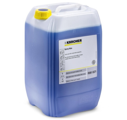 Профессиональное средство Karcher RM 821 жидкий воск с блеском, 200л 6.295-084.0