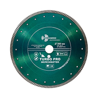 Алмазный диск Trio Diamond Turbo PRO 300x10x25,4 мм железобетон