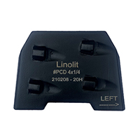 Алмазный пад Linolit #PCD4x1/4 MB_LN LEFT (левый) (Коготь)