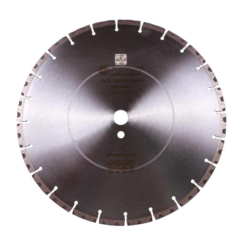 Алмазный диск ADTnS 1A1RSS/C3-H 350x3,5/2,5x10x25,4-24 F4 CHG 350/25,4 RM-W Алмазный диск ADTnS 1A1RSS/C3-H 350x3,5/2,5x10x25,4-24 F4 CHG 350/25,4 RM-W
