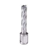 Сверло корончатое по металлу ПрофОснастка d 18 L=55/88 мм №10 Weldon19 HSS M2