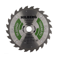Диск пильный по дереву Hilberg Industrial Дерево 165х1,6х24Тх20 мм