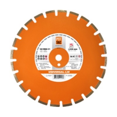 Алмазный диск Poltava Diamond Tools 1A1RSS/C1 450x3,8x10x25,4 FIREBRICK/SANDSTONE
