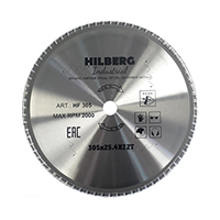 Диск пильный Hilberg Industrial Металл 305 мм
