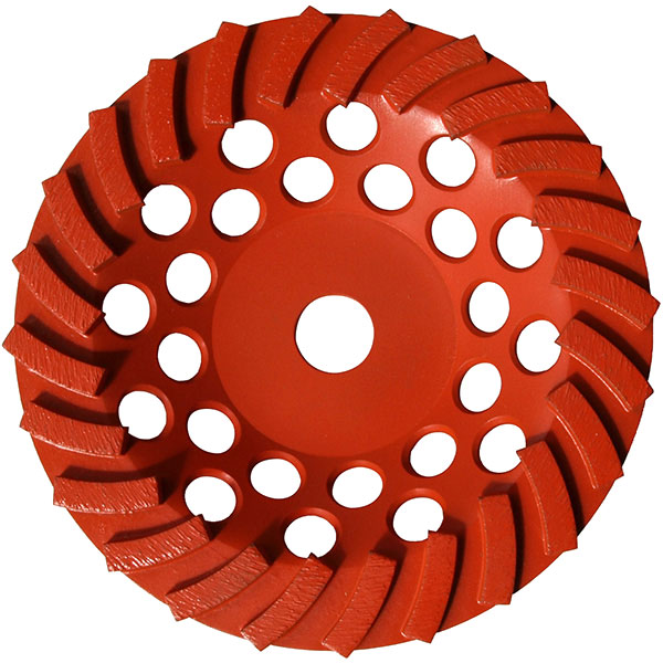 Чашка турбо D180/22,23/24 (30x8x5) GrOST для мозаично-шлифовальной машины