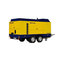Передвижной дизельный винтовой компрессор CompAir C230TS-17