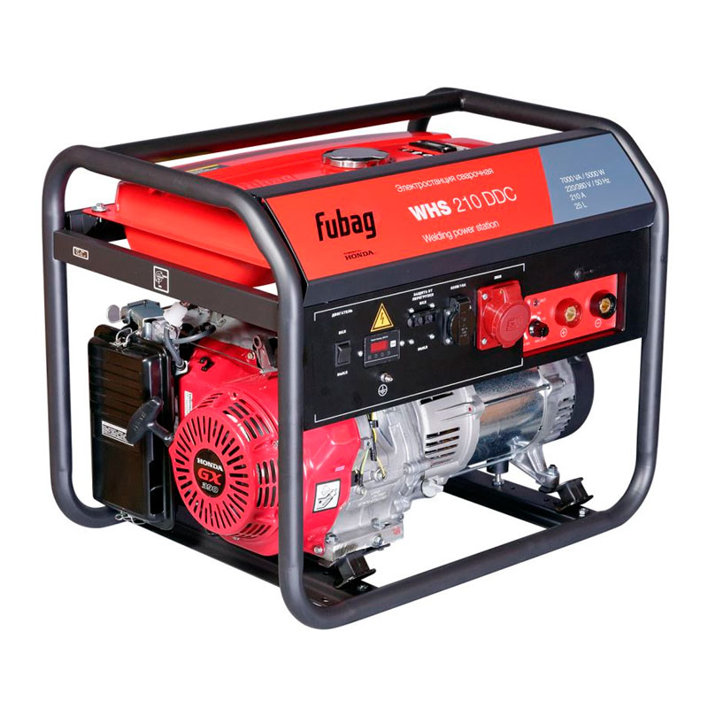 Электростанция сварочная Fubag WHS 210 DDC (Honda_380-220В) бензиновая