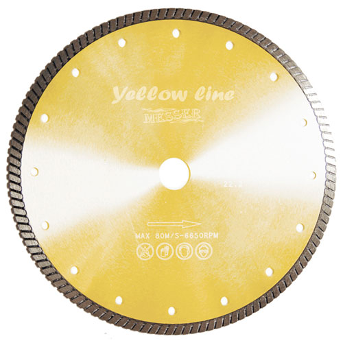 Алмазный диск Yellow Line Turbo 350 мм (гранит) Алмазный диск Yellow Line Turbo 350 мм (гранит)