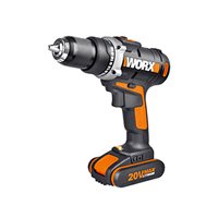 Дрель-шуруповерт ударная аккумуляторная WORX WX372 без АКБ