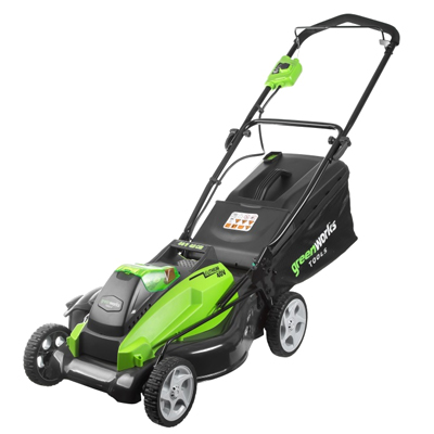 Газонокосилка аккумуляторная Greenworks G40LM45