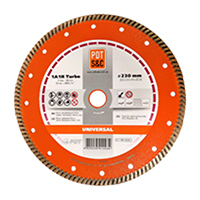 Алмазный диск Poltava Diamond Tools 1A1R Turbo 125x2,2x8x22,2 UNIVERSAL
