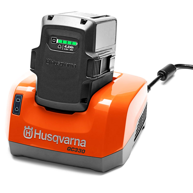 Дополнительное зарядное устройство QC330 для Husqvarna 436Li/136LiC/536LiL