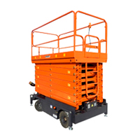 Подъемник ножничный самоходный GROST Tower Drive BS 400-16