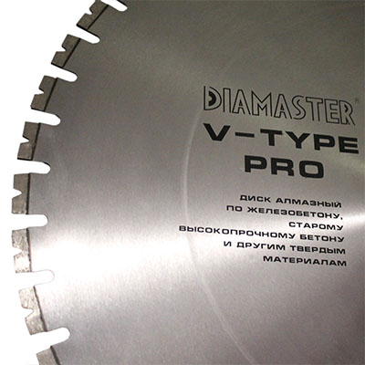 Алмазный диск сегментный для стенорезных машин Diamaster V Type 1200 мм (железобетон) Алмазный диск сегментный для стенорезных машин Diamaster V Type 1200 мм (железобетон)