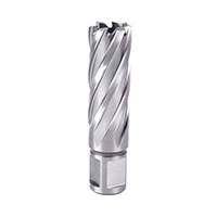 Сверло корончатое по металлу ПрофОснастка d 19 L=55/88 мм №11 Weldon19 HSS M2