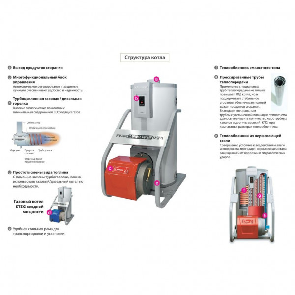 Дизельный котел Kiturami KSO HI FIN-50 (58 кВт) Дизельный котел Kiturami KSO HI FIN-50 (58 кВт)