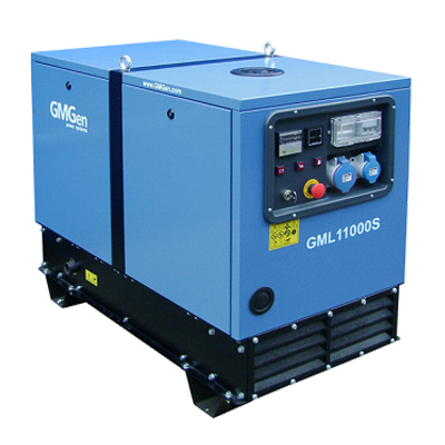 Дизельный генератор портативный GMGen Power Systems GML11000S низкошумный Дизельный генератор портативный GMGen Power Systems GML11000S низкошумный