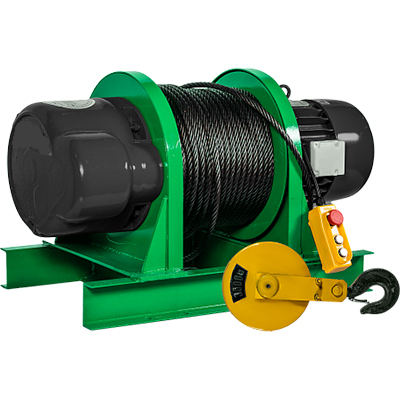 Лебедка электрическая EURO-LIFT KCD 1500/3000 кг, 100/50 м 380В Лебедка электрическая EURO-LIFT KCD 1500/3000 кг, 100/50 м 380В