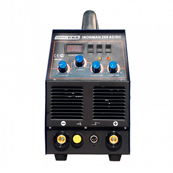 Аппарат аргонодуговой сварки Aurora IRONMAN 200 AC/DC IGBT (WSE 200G) Аппарат аргонодуговой сварки Aurora IRONMAN 200 AC/DC IGBT (WSE 200G)