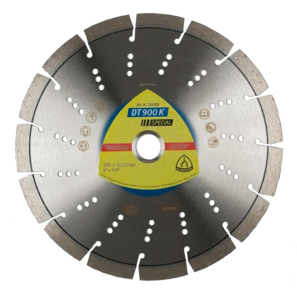Алмазный диск KLINGSPOR 350x3x30/24E/10/S/DT/SPECIAL/DT900K Алмазный диск KLINGSPOR 350x3x30/24E/10/S/DT/SPECIAL/DT900K